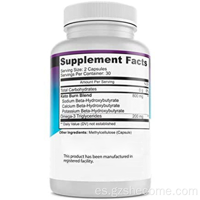 El mejor complemento de ceto cetonas quema de grasa cápsulas de ceto